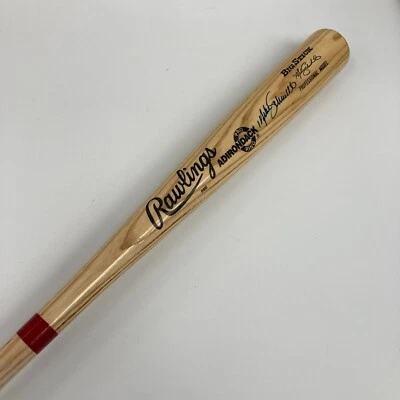 Mike Schmidt Signed Rawlings Game Model Baseball Bat JSA - Image 1 of 4