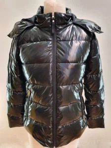 Steppjacke Damen Jacke Kapuzenjacke Größe 36 Jacke Designer Model schwarz - Bild 1 von 2