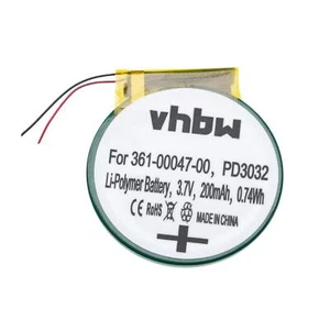 Batterie remplace Garmin 361-00047-00, PD3032 200mAh 3,7V - Zdjęcie 1 z 4