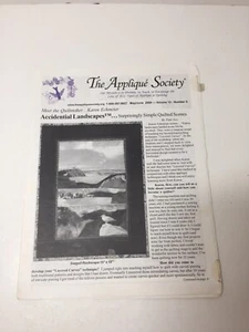 The Applique Society Newsletter May/June 2009 Accidential Landscapes - Picture 1 of 4