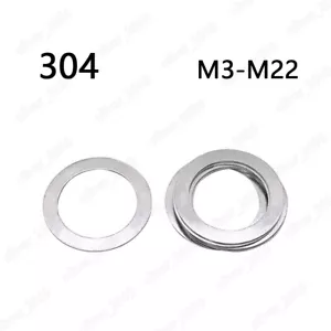 Anillos de barandilla de acero inoxidable 304 y anillos de soporte M3 M4 M5 M6 M8 M10 M12-M22 - Imagen 1 de 6