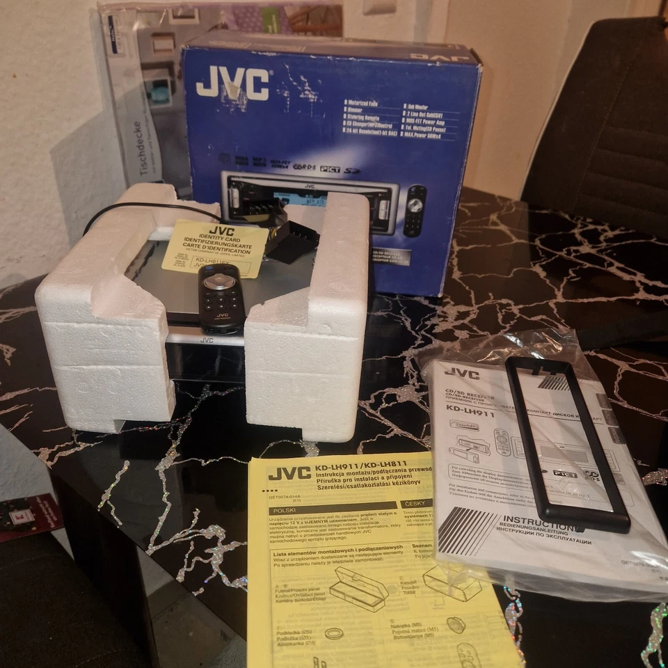 Jvc KD- LH 911 CD/SD Orginal Verpackung - Bild 1 von 4