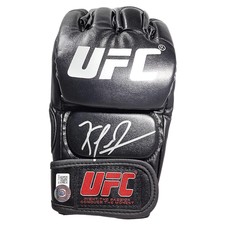 Kamaru Usman UFC Signed Fight Glove Beckett Authentic Auto COA MMA Boxing