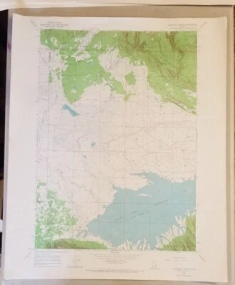 Icehouse Creek Idaho 1965 original de colección USGS mapa topográfico cuadrilátero de 7,5 minutos Foto 1 de 3