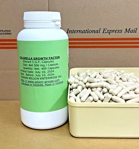 Chlorella Wachstumsfaktor (C.G.F.) Kapseln von TAIWAN Factory, unbedingt ansehen + kaufen! - Bild 1 von 15