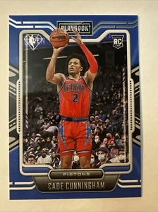 2021-22 Panini Chronicles Playbook Cade Cunningham RC #279 Detroit Pistons - Picture 1 of 2