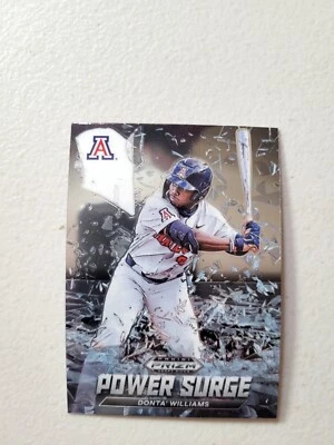 2021 Panini Prizm Draft Picks #PS-DW Donta' Williams Power Surge NM - Image 1 of 2