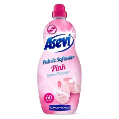 Asevi Soft Pink Fabric Softener 1380ml - Image 1 of 4