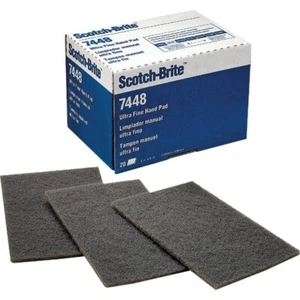 (1-20pk)-Scotch-Brite Gray Hand Scouring Pad Model: 7448 - Picture 1 of 1