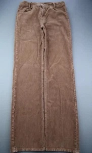Pantalones de pana para mujer J Galt Shanghai de altura media pierna recta marrón talla S (29x30) - Imagen 1 de 6