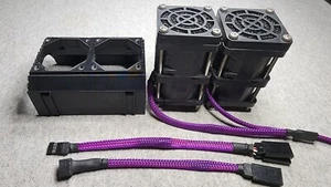 56mm 2028 40mm Cooling Fan w/ mount (castle creations, hobbywing, arrma, traxxas - Picture 1 of 4