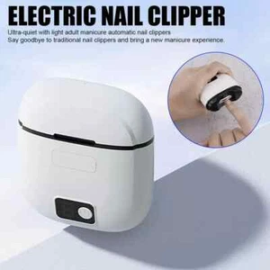 Electric Automatic Nail Clippers Toe Thick Nails Professional Cutter Pedicure - Picture 1 of 8