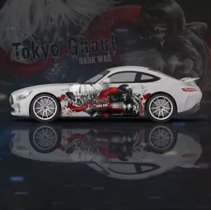 Itasha Custom Car Decals; Anime Inspired Car Decals; Itasha Side Decal,Both Side - Bild 1 von 1