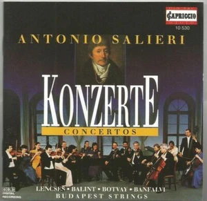 Antonio Salieri Konzerte Concertos Banfalvi Budapest Strings Capriccio CD #17 - Picture 1 of 2