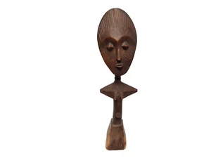 antigua figura de madera africana Akuaba, Ashanti, Ghana (?) - Imagen 1 de 7