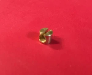 PEZÓN DE CABLE DE ACELERADOR • NUEVO DE LOTE ANTIGUO Ajuste de extremo de cañón de 6 mm Reparación de mini bicicletas - Imagen 1 de 1