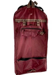 Aladdin Garment Bag Maroon Red Color 21" x 42" w Shoe Bag - Picture 1 of 5