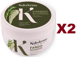 2 PZ KALODERMA FANGO CORPO RIMODELLANTE 500ML TONIFICA PELLE MORBIDA ED ELASTICA - Bild 1 von 2