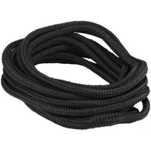 2 x Mooring Rope Black, 16 Strand Polyester, UV Stabilised, 10mm x 3M, Dock Line - Picture 1 of 2
