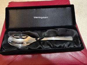Bloomingdale’s Cucchiaio da Servizio 10” in Astuccio Personalizzato-Utensili da Cucina-Industria Alimentare - Foto 1 di 4