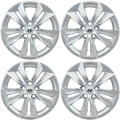 👀 JUEGO DE LOGOTIPOS TAPACUBOS DE REPUESTO PARA Hyundai Sonata GLS 464-16S 16" 2011-2014/4 Foto 1 de 4