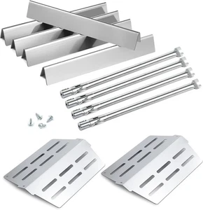 Genesis E-330 Grill Replacement Parts 4 Burners for Weber Genesis S-330 E-310 EP - Picture 1 of 10