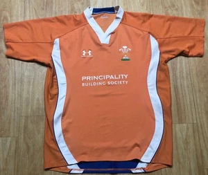 Seltenes Wales Rugby Trikot 2008 Large Under Armour Orange Shirt Principality - Bild 1 von 11