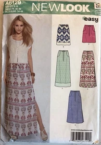 Simplicity Newlook Uncut Sewing Pattern A6129, Skirt, Size 8-18, Vtg. 2012 - Picture 1 of 2