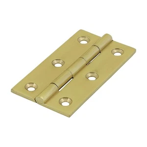 Solid Drawn Hinge - Massivmessing - Poliert - Picture 1 of 9