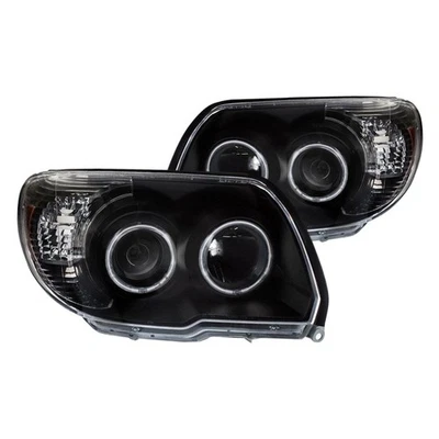 For Toyota 4Runner 06-09 Headlights Driver & Passenger Side Black CCFL Halo Foto 1 de 4
