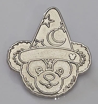 2012 Disney WDW Hidden Mickey Duffy Bear in Hats Sorcerer Chaser Trading Pin - Image 1 of 3