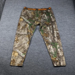 Realtree Base Layer Hose Herren XL/2XG braun Camouflage Fleece gefüttert Jagd Thermo - Bild 1 von 9