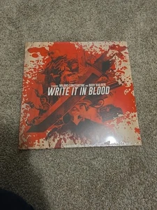 Milano Constantine Write it in Blood Sold out Hip Hop Vinyl Blood puddle - Picture 1 of 2