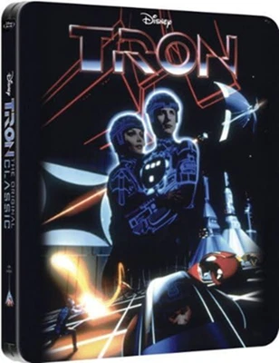 DINEY'S TRON LIMITED EDITION STEELBOOK BLU-RAY Jeff Bridge Brand New UK R2 - Image 1 of 2