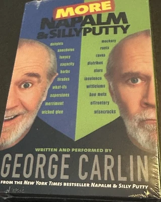 More Napalm & Silly Putty - George Carlin 2-1/2 Hour Audio Cassette ✨Sealed✨ - Image 1 of 2