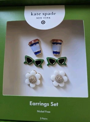 Gafas de sol Kate Spade New York X Target con flores de café nuevas en caja Foto 1 de 4