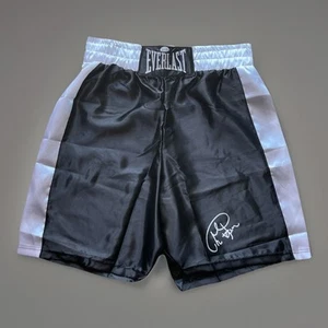 George Foreman Signed Everlast Boxing Trunks JSA COA - Picture 1 of 3