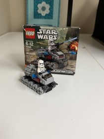 LEGO Star Wars Set Number (75028) Clone Turbo Tank Microfighter Complete W/ Figs
