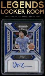 2024 Panini Prizm Draft Picks Elliot Cadeau Sensational Signatures Blue /149 - Picture 1 of 2