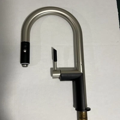 GRIFO DE COCINA GRAFF G-4851-SN negro níquel OSCAR CON SPRAY DESPLEGABLE Foto 1 de 4