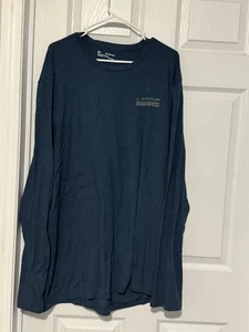 3x Under Armour Langarm T-Shirt Baumwolle Blau Shirt Herren GUC Loose Fit - Bild 1 von 4