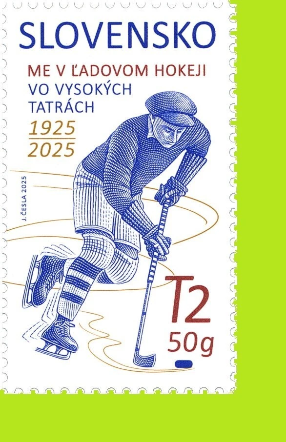 Slovakia 2025 - European Ice Hockey Championships - Sport - MNH - Image 1 of 1