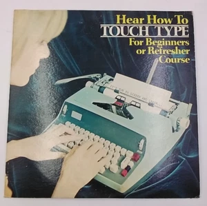Hear How To Touch Type For Beginners or Refresher Course Vinyl (1960) - Picture 1 of 11