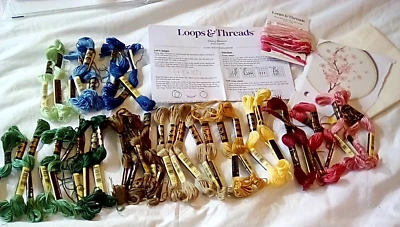 NEW in Package LOT of 37+DMC tapestry Made In Paris France+Misc Cross Stitch kit - Image 1 of 4