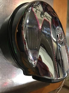 Harley Davidson oem Air Cleaner Backing Plate & Chrome Cover #29000033/61300273 - Foto 1 di 6