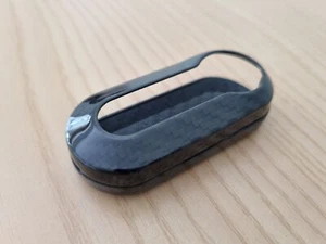 Cubierta de llave remota de repuesto de fibra de carbono real del Reino Unido para Abarth Fiat 500 595 Punto - Imagen 1 de 9
