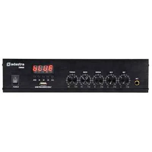 Amplificador mezclador compacto Adastra DM60 60W 100 V con Bluetooth, USB y FM - Imagen 1 de 3