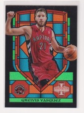 2013-14 Panini Innovation Stained Glass Greivis Vasquez #22
