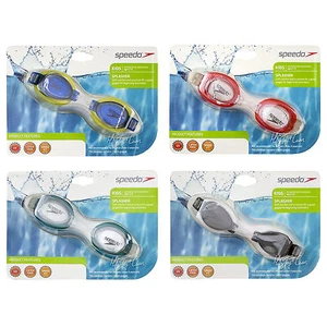 NEW Speedo Kids SPLASHER Swimming Goggles ages 3-8 Swim Goggle UV Speed Fit - Picture 1 of 5