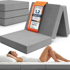 Klappmatratze 195x65cm Faltbar Extra Dick - Gästebett für Indoor & Outdoor - Bild 1 von 10